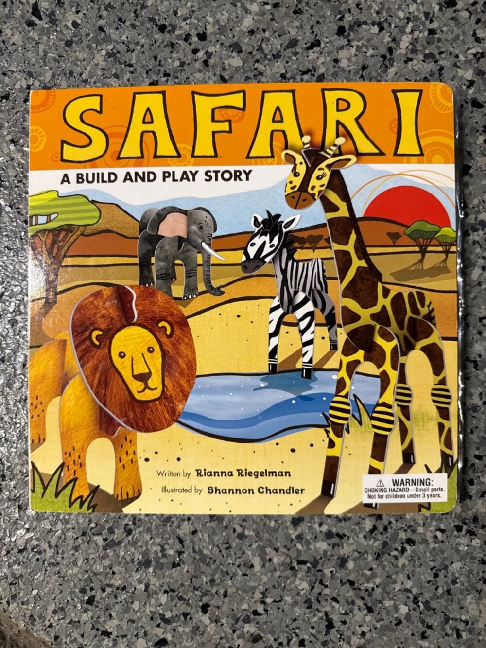 Safari A Build and Play Story | Brand New Interactive Book